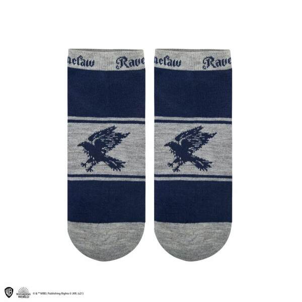 Pack de 3 Pares de calcetines tobilleros Ravenclaw Harry Potter Cinereplicas - Collector4U.com
