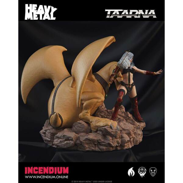 Estatua Taarna Heavy Metal Deluxe PVC 1/10 30cm Incendium - Collector4U.com