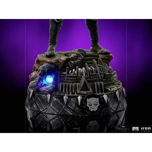 Estatua Black Panther The Infinity Saga Art Scale 1/10 Deluxe 25 cm Iron Studios - Collector4U.com