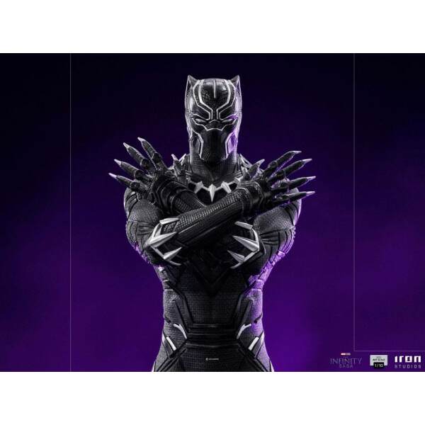 Estatua Black Panther The Infinity Saga Art Scale 1/10 Deluxe 25 cm Iron Studios - Collector4U.com