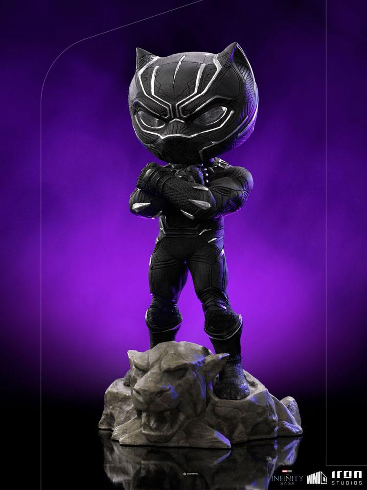 Minifigura Black Panther The Infinity Saga Mini Co. PVC 15 cm Iron Studios - Collector4u.com
