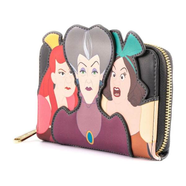 Monedero Villains Scene Evil Stepmother And Step Sisters Disney by Loungefly - Collector4U.com