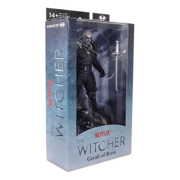 Figura Geralt of Rivia Witcher Mode (Tempoprada 2) The Witcher Netflix 18cm McFarlane Toys - Collector4U.com