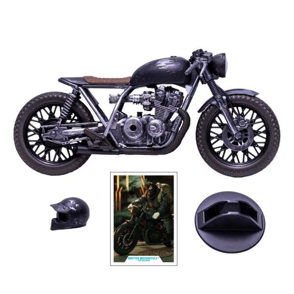Vehículo Drifter Motorcycle Bruce Wayne DC Multiverse McFarlane Toys - Collector4U.com