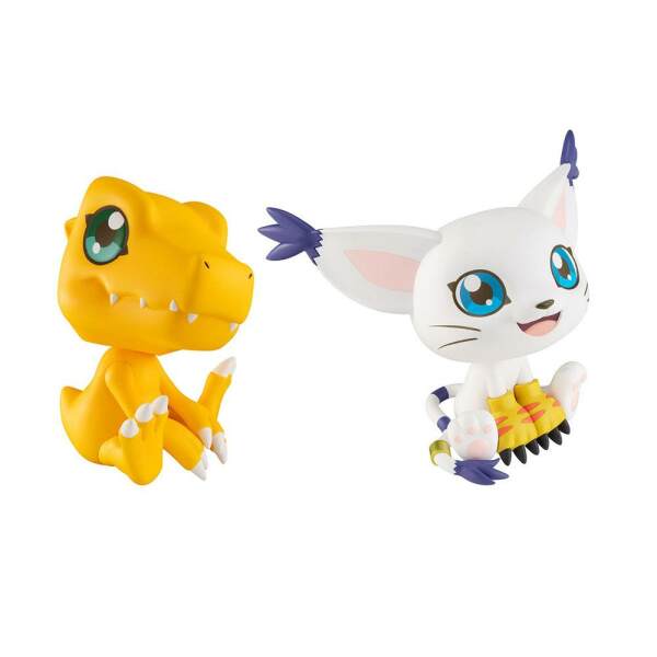 Pack 2 Estatuas Tailmon y Agumon Digimon Adventure PVC Look Up Limited Ver. 11cm MegaHouse - Collector4U.com