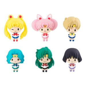 Pack 6 Figuras Mascot Series Sailor Moon Chokorin 5 cm Megahouse