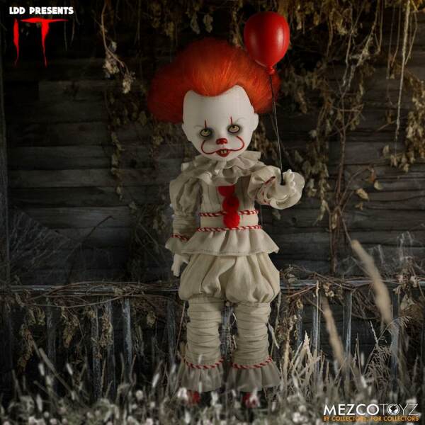 Muñeco Pennywise Stephen King's It Living Dead Dolls 25 cm Mezco Toys - Collector4U.com