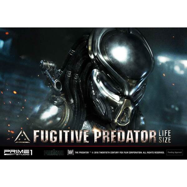 Busto Fugitive Predator 2018 1/1 76 cm Prime 1 Studio - Collector4U.com