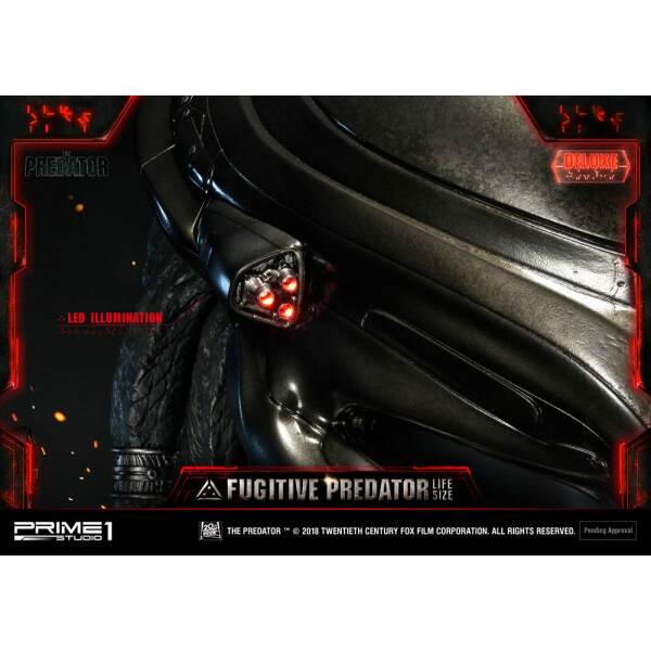Busto 1/1 Fugitive Predator Deluxe Predator 2018 Ver. 76 cm - Collector4U.com