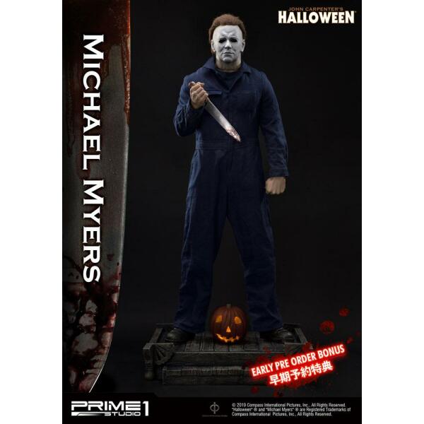 Estatua Michael Myers Halloween 1/2 Bonus Version 107 cm - Collector4u.com