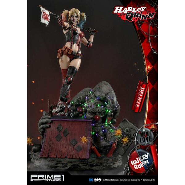 Estatua Harley Quinn Deluxe DC Comics Ver. 91 cm - Collector4u.com