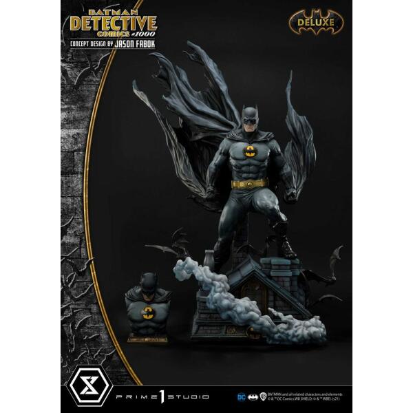 Estatua Batman DC Comics Detective Comics #1000 Concept Design by Jason Fabok DX Bonus Ver. 105 cm - Collector4u.com