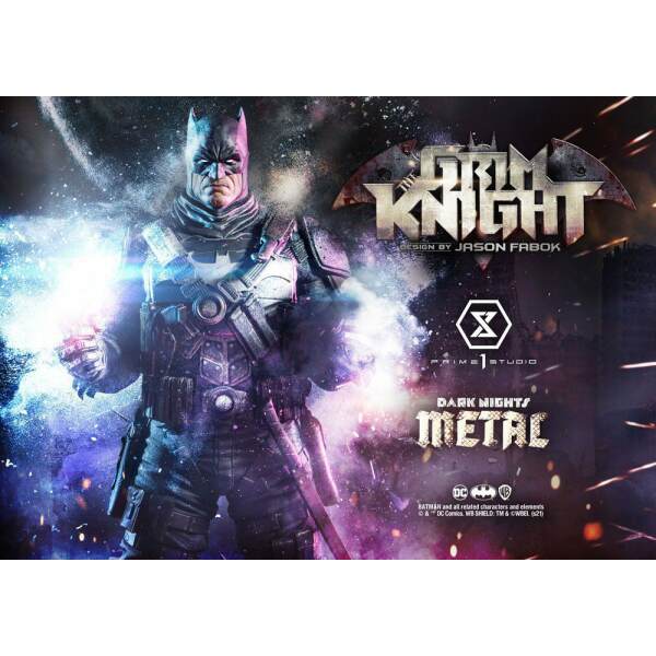 Estatua The Grim Knight Dark Nights: Metal  by Jason Fabok 82 cm - Collector4U.com