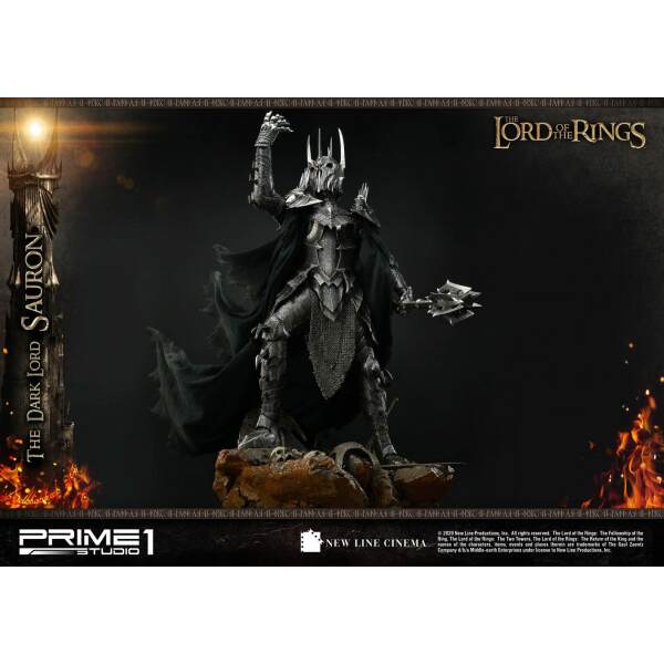 Estatua 1/4 The Dark Lord Sauron El Señor de los Anillos Exclusive Version 109 cm - Collector4U.com