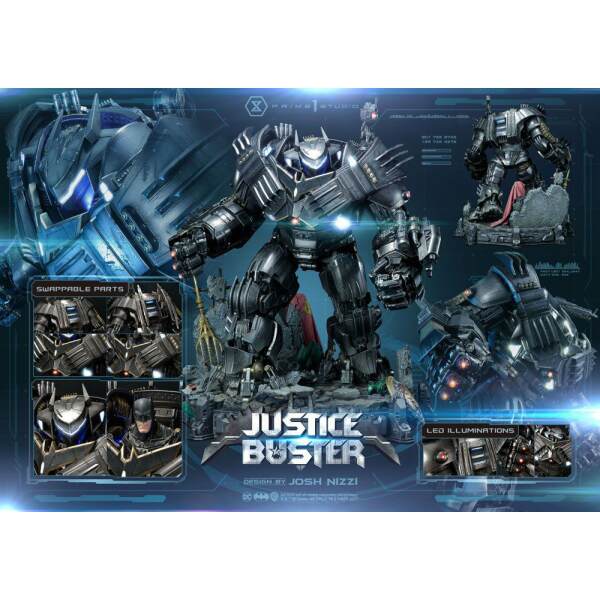 Estatua Justice Buster DC Comics by Josh Nizzi 88 cm - Collector4U.com