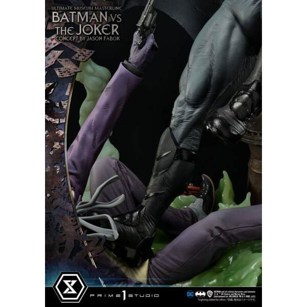 Estatua Batman vs. The Joker DC Comics 1/3 by Jason Fabok 85 cm - Collector4U.com