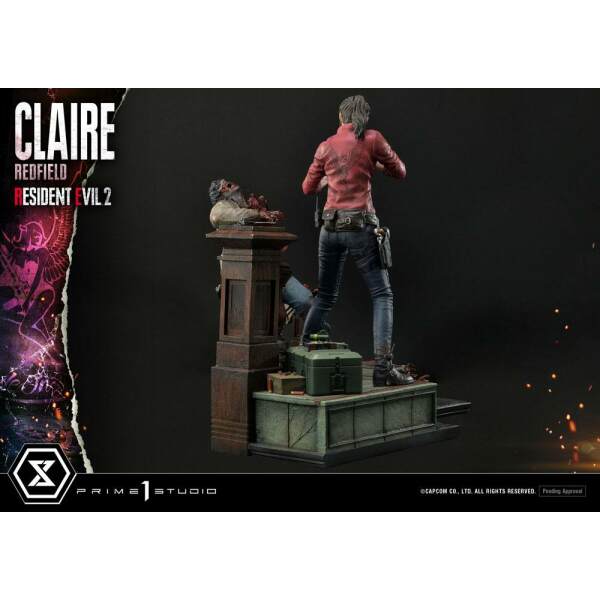 Estatua Claire Redfield Resident Evil 2 55 cm - Collector4U.com