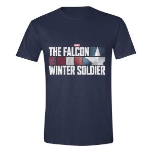 Camiseta Action HR The Falcon and the Winter Soldier Logo Navy talla M PCMerch collector4u.com