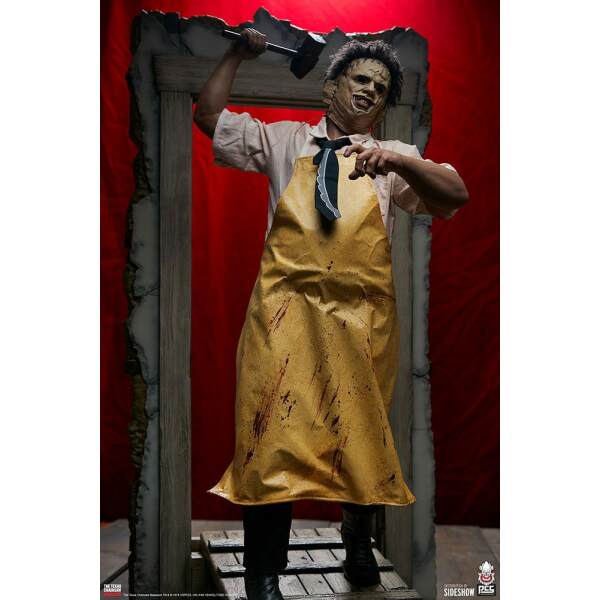 Estatua Leatherface The Butcher La Matanza de Texas 1/3 75 cm - Collector4U.com