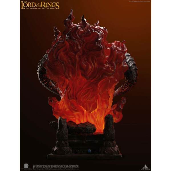 Busto Balrog Polda El Señor de los Anillos 1/1 Edition Version II (Flames & Base) 164 cm - Collector4U.com