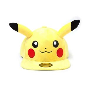 Gorra Peluche Snapback Pokémon Embarrassed Pikachu Difuzed - Collector4U.com