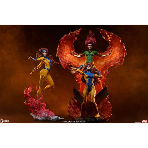 Maqueta Phoenix and Jean Grey Marvel Maquette 66 cm Sideshow - Collector4U.com