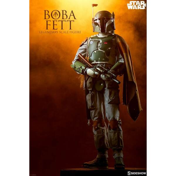 Star Wars Estatua Legendary Scale 1/2 Boba Fett 104 cm - Collector4U.com