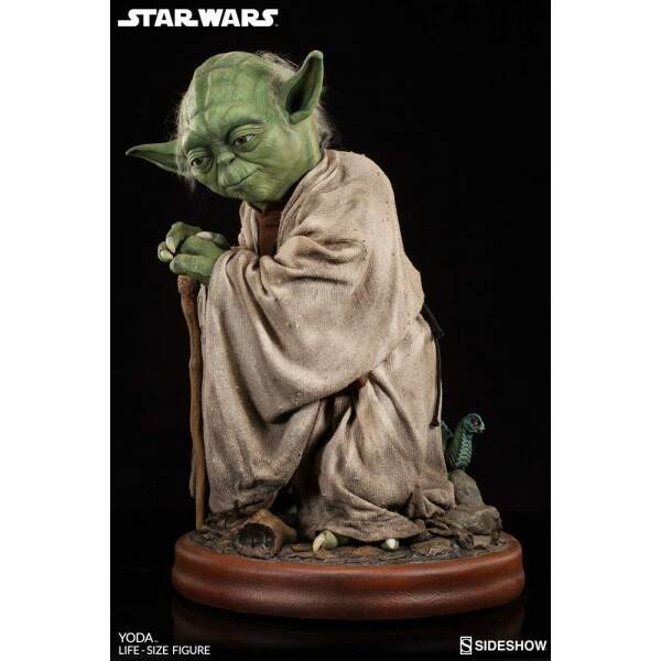 Estatua tamaño real Yoda Star Wars 81 cm - Collector4u.com