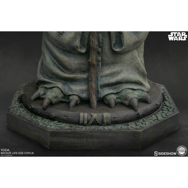 Estatua Bronce tamaño real Yoda Star Wars 79 cm - Collector4u.com