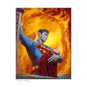 Litografia Saving Grace: A Hero's Rescue DC Comics 46x56cm - Collector4U.com