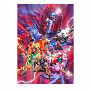 Litografia Trial of Magneto Marvel 46 x 61 cm – Sin Enmarcar – Sideshow - Collector4u.com