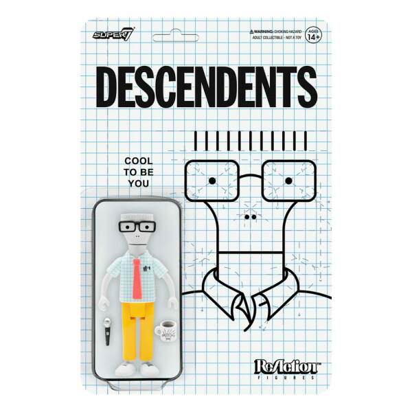 Figura Milo Descendents ReAction (Cool To Be You) 10 cm Super7 - Collector4U.com