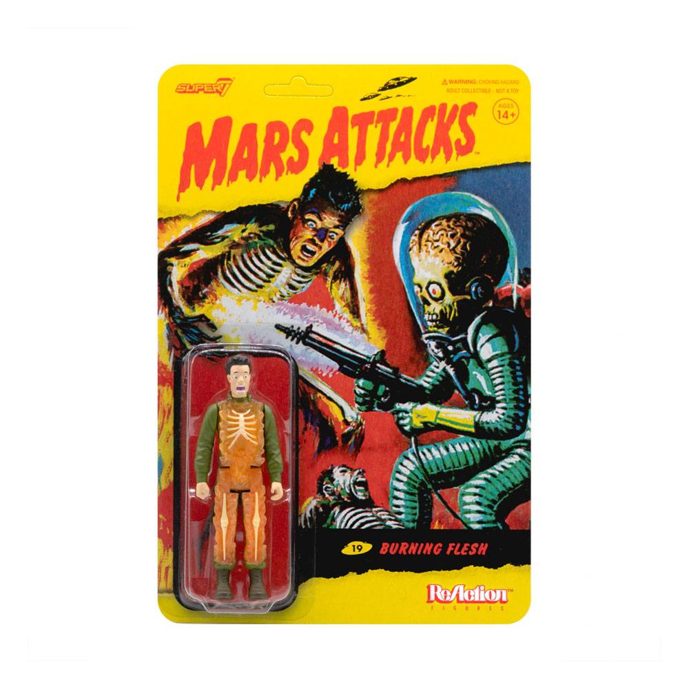 Figura Destroying A Dog Mars Attacks ReAction 10cm Super7 - Collector4u.com