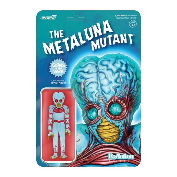 Figura The Metaluna Mutant Original Universal Monsters ReAction (Blue Glow) 10 cm Super7 - Collector4U.com