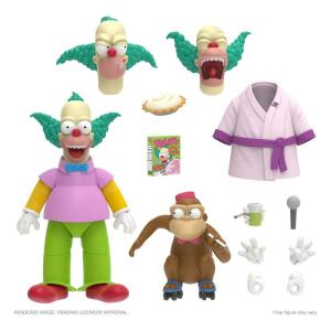 Figura Krusty the Clown Los Simpson Ultimates 18 cm Super7 collector4u.com
