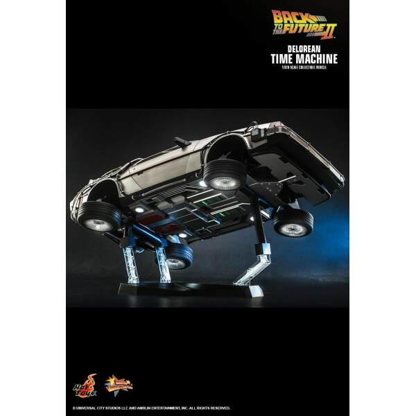 Vehículo DeLorean Time Machine Regreso al Futuro II Movie Masterpiece 1/6 72cm Hot Toys - Collector4U.com