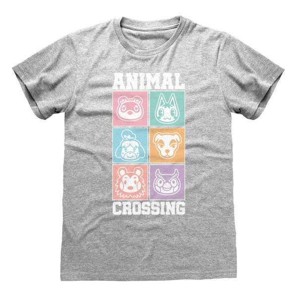 Camiseta Pastel Square Animal Crossing talla L - Collector4U.com