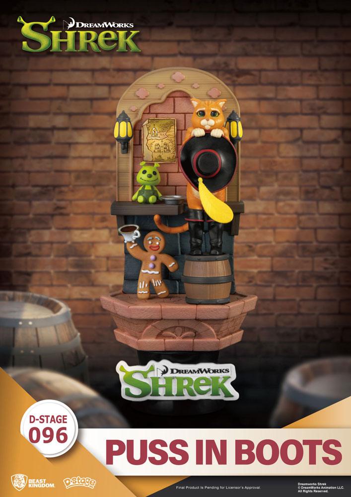 Diorama Shrek PVC D-Stage Puss In Boots 15 cm Beast Kingdom Toys - Collector4U.com
