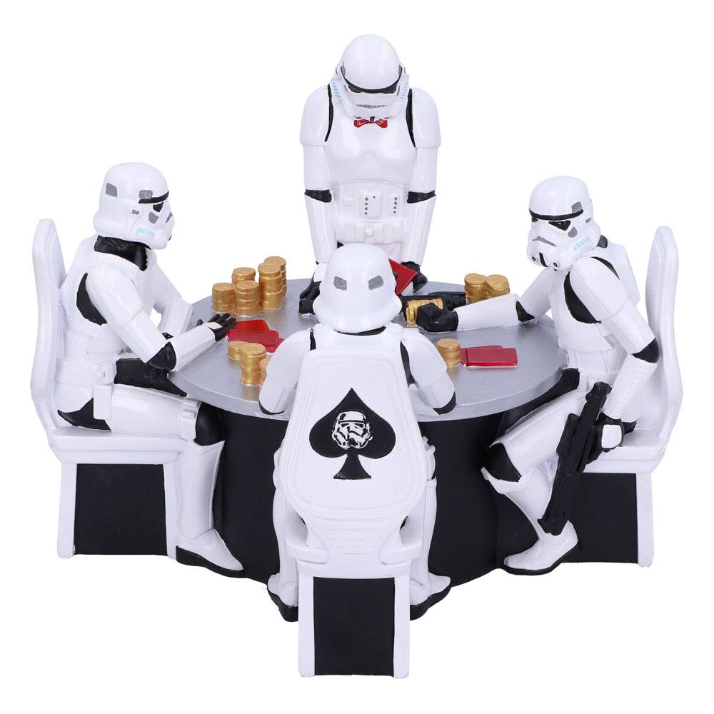 Diorama Stormtrooper Poker Star Wars Face 18 cm Nemesis