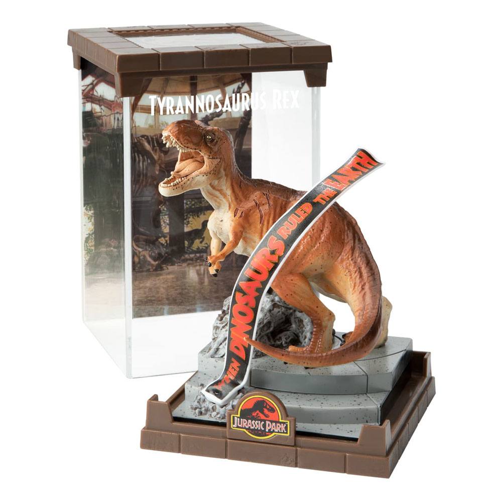 Diorama Tyrannosaurus Rex Parque Jurásico Creature PVC 18cm Noble Collection