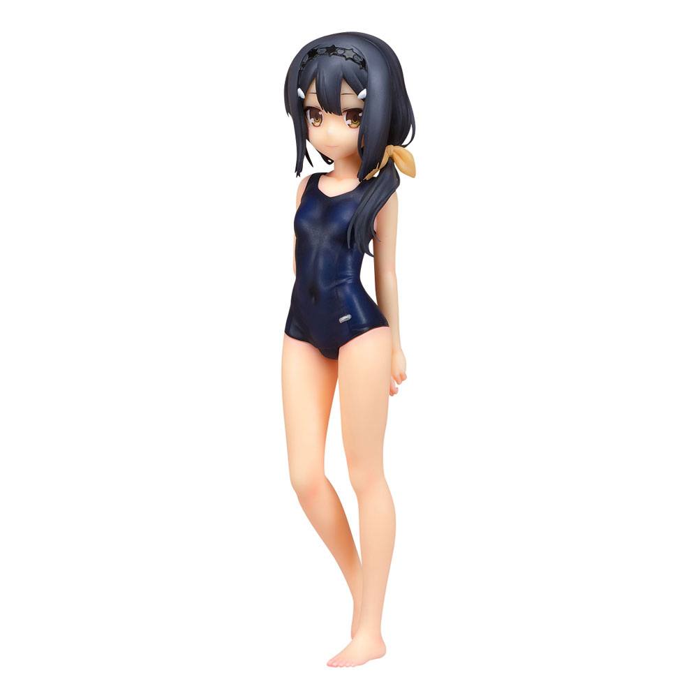 Estatua Miyu Edelfelt School Swimsuit Ver. Fate/kaleid liner Prisma Illya 2Wei Herz! PMMA 1/7 21cm Fots Japan