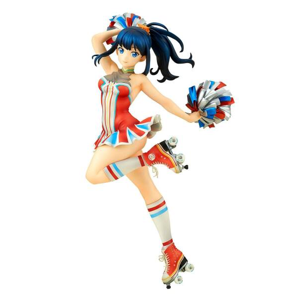 Estatua Rikka Takarada Cheer Girl Ver. SSSS.Gridman PVC 1/7 24cm Ques Q - Collector4U.com