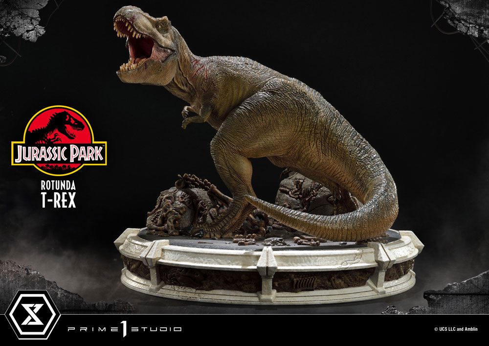 Estatua Rotunda T-Rex Jurassic Park 1/6 37cm Prime 1 Studio