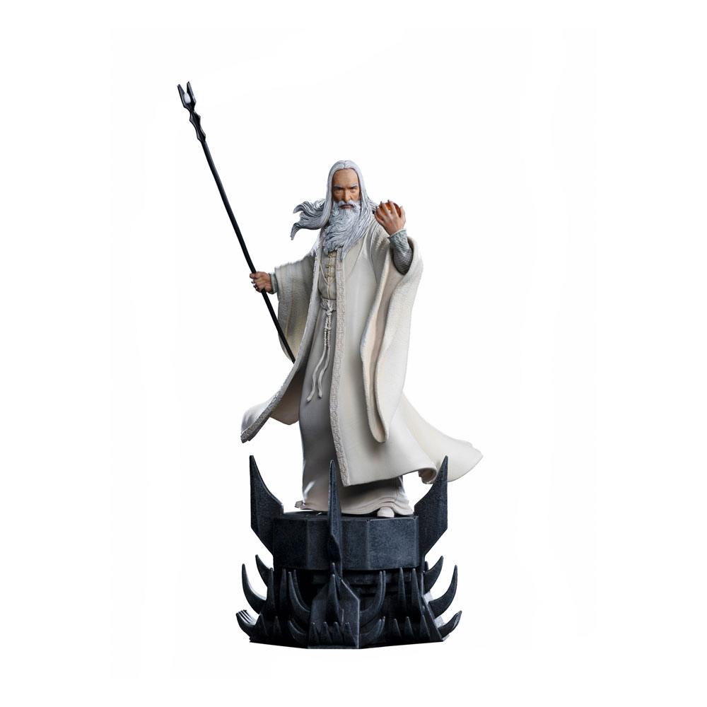 Estatua Saruman El Señor de los Anillos 1/10 BDS Art Scale 29 cm Iron Studios - Collector4U.com