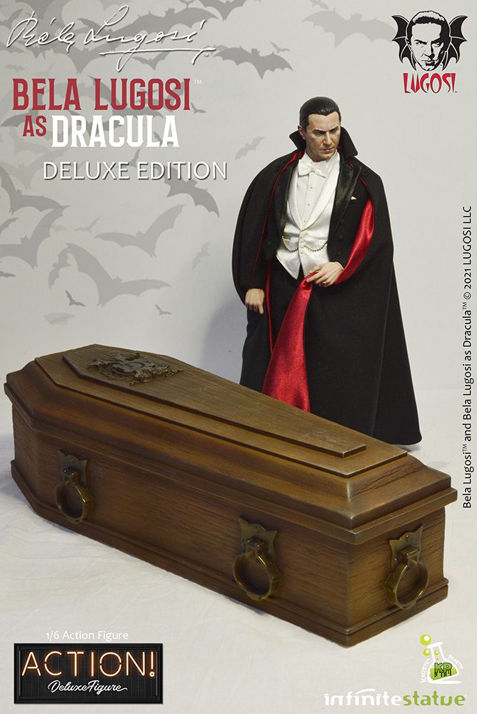 Figura Bela Lugosi Drácula Deluxe Edition, Escala 1/6 32cm Infinite Statue