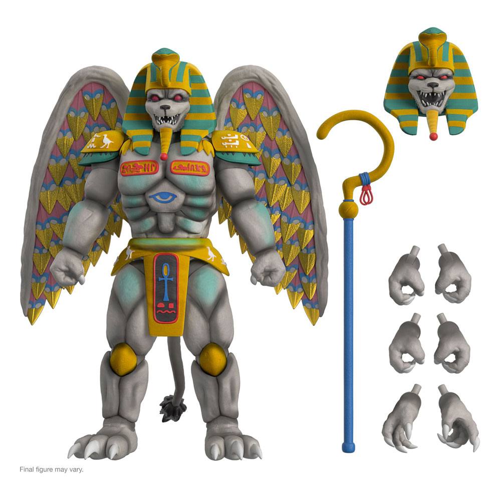Figura King Sphinx Mighty Morphin Power Rangers Galácticos Ultimates 20 cm Super7 - Collector4U.com