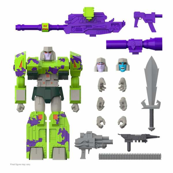 Figura Megatron Transformers Ultimates 18cm Super7