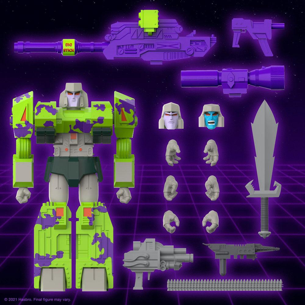 Figura Megatron Transformers Ultimates 18cm Super7