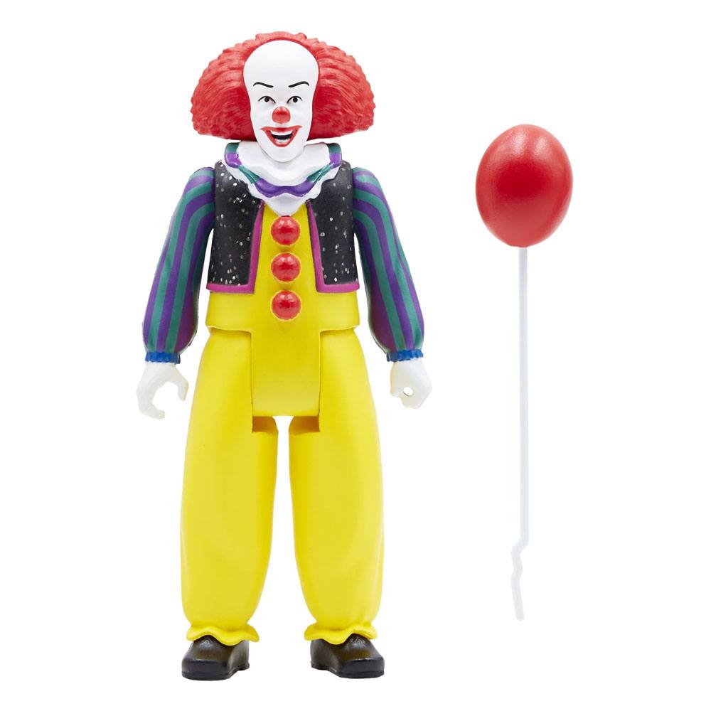 Figura Pennywise It ReAction (Clown) 10 cm Super7