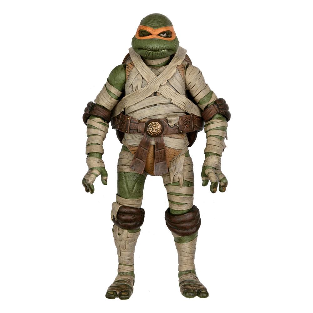 Figura Ultimate Michelangelo as The Mummy Universal Monsters x Teenage Mutant Ninja Turtles 18cm NECA